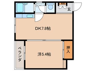 宮口ビルの物件間取画像